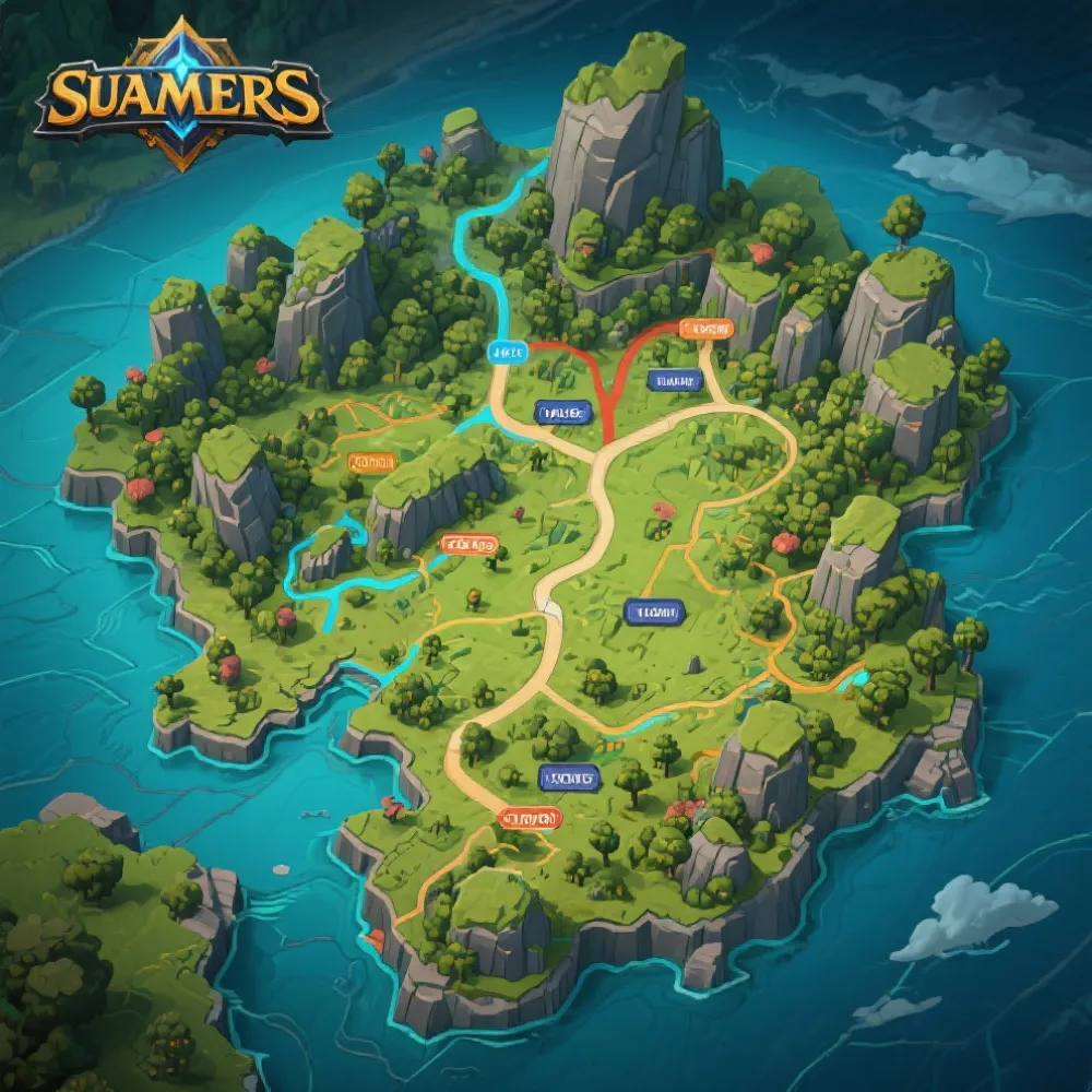 Summoners Rift Map